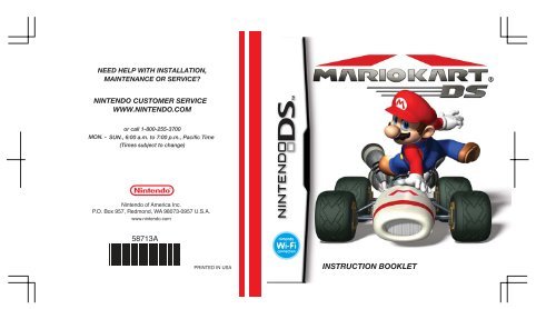 Mario kart ds official site